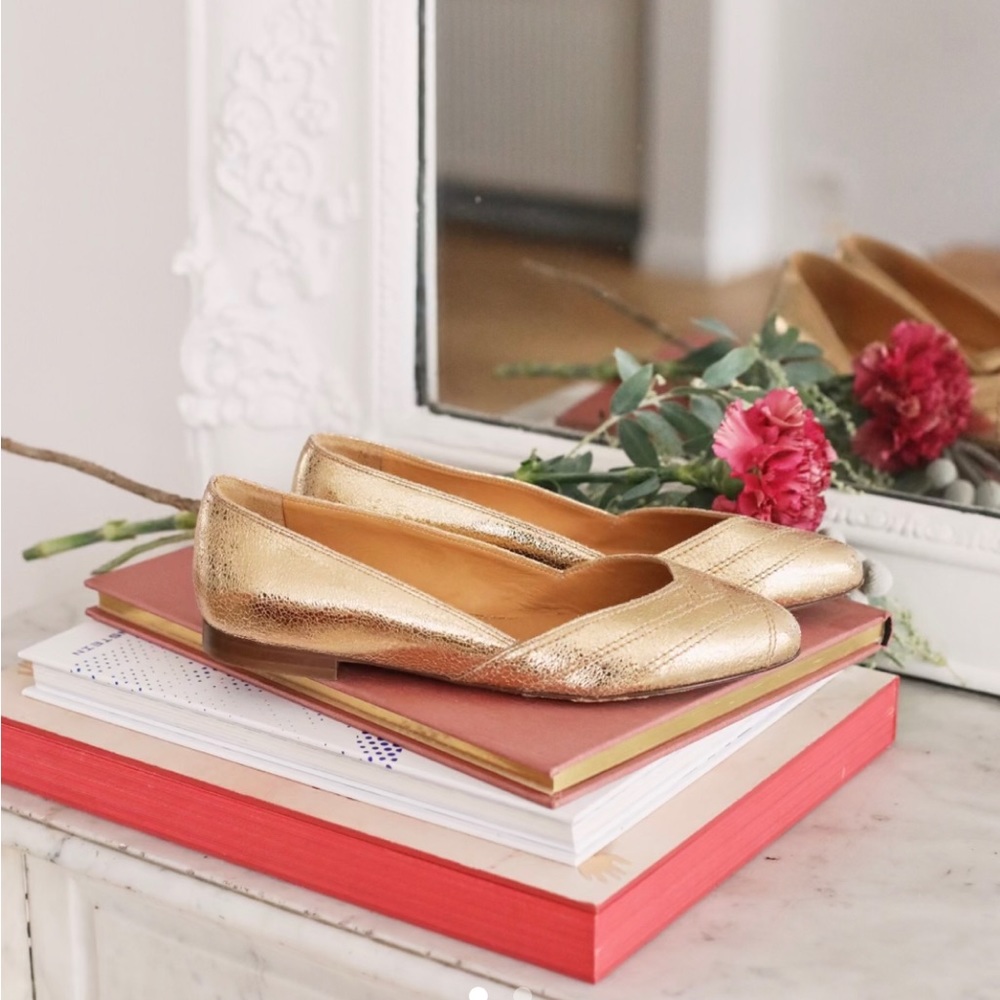 Sezane Augustine ballerina flats in size FR37/US6.5